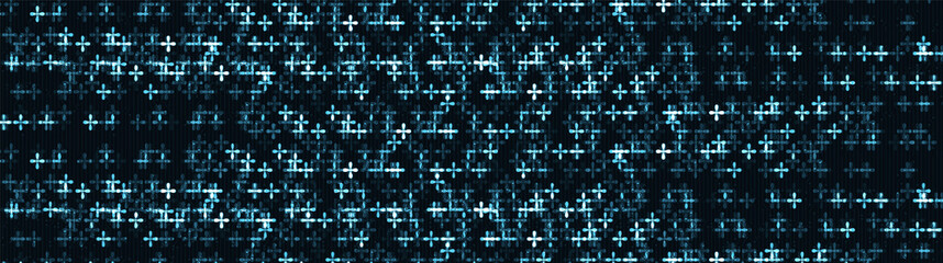 Panorama Abstract Virtual Technology Background,Hi-tech Digital and sound wave Concept design,Free Space For text in put,Vector illustration.