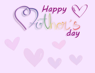 Happy Mothers Day Calligraphy Background. Design for flyer, card, invitation.