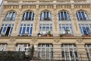 Immeuble luxueux à Paris, France