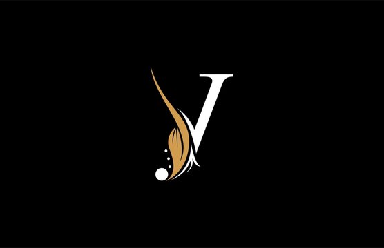 Letter Y Font Linked Beauty Filigree Logogram
