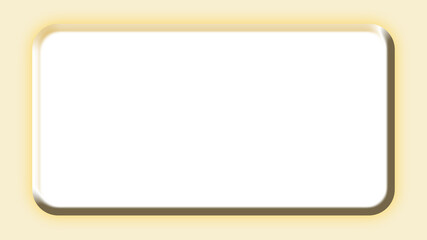 A blank white 3d text box background image.