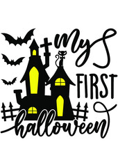 Halloween, Pumpkin, Witch, Home Decoration, Horror fılm