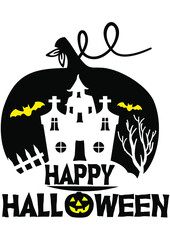 Halloween, Pumpkin, Witch, Home Decoration, Horror fılm