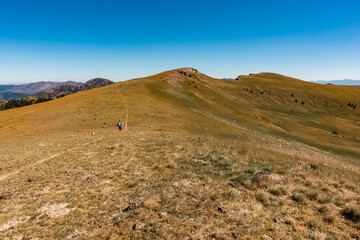 Hiking in complete solitude, Montana
