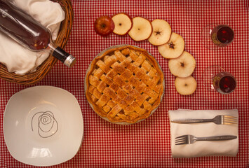 Picnic con Pay de Manzana 