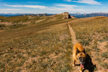 Hiking in complete solitude, Montana