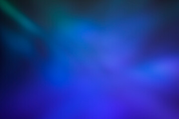 Abstract blue and turquoise blurred light background for mockups. Trendy creative gradient.