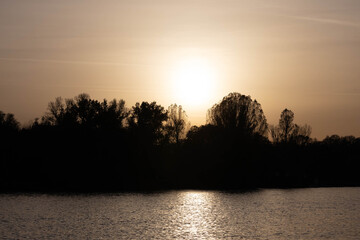 sundown at rhine