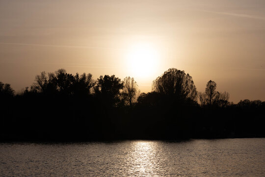 sundown at rhine
