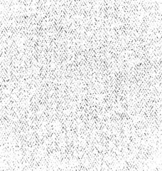Vector fabric texture. Distressed texture of weaving fabric. Grunge background. Abstract halftone vector illustration. Overlay to create interesting effect and depth. Black isolated on white. EPS10.