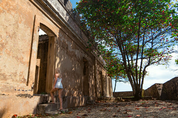 fortress on the square in the Dominican Republic