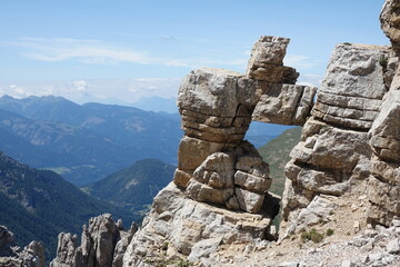 Felsenfenster im Latemar