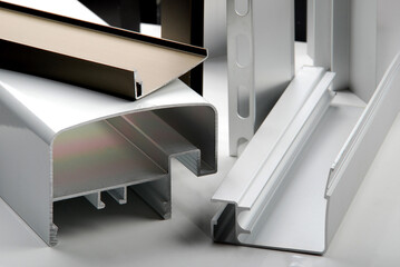 Aluminum profile for window, door, bathroom box