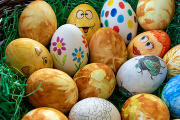 Fröhliche Ostereier