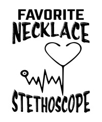 Favorite necklace is a stethoscope with a heart beat for health care professionals.  Could be doctors, nurses, medical workers, essential workers, medical professional in all fields of medicine.  