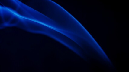 Smoke created using incense sticks.