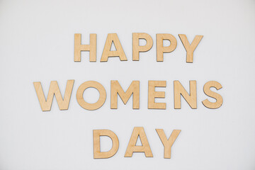 poster with the words