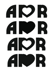 LOGO AMOR Love