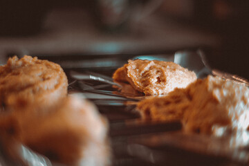 baking cookies