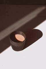 Coffee with Milk in the morning