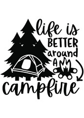 Camp, Camping, Camp site, Caravan, Forest, Pine, Family Holiday, Travel