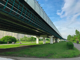 Fototapeta premium bridge in the park