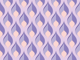 Seamless pastel pattern. Template for fabric or wrapping. Modern textile. Geometric. Stylish background. Abstract decor. Pink. Purple. Beige. Fashionable color combinations. Trends. Wallpapers.