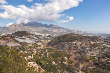 Polop, Village, Alicante, Spain