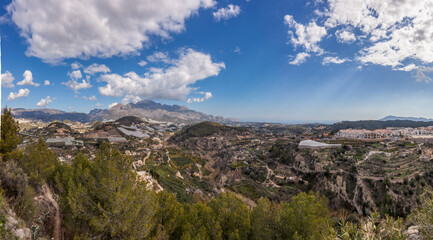 Polop, Village, Alicante, Spain