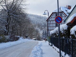 Ilmenau und Umgebung im Februar 2021