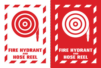 Fire Safety Symbol Sign, Vector Illustration, Label .EPS 10.