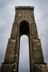 Fototapeta premium Water tower Finow (formerly Hindenburgturm), Eberswalde, Brandenburg. Germany.