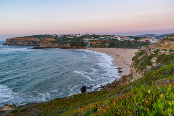 Cliff viewpoint to São Lourenço beach, Ericeira PORTUGAL