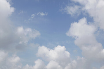 blue sky with clouds