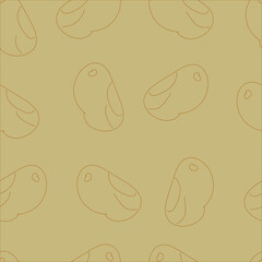 illustration of klompen seamless pattern