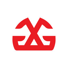 Logo Letter GA