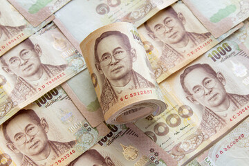 Thai banknote, king rama 9