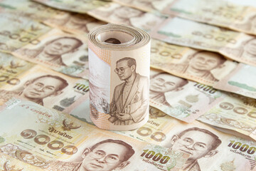 Thai banknote, king rama 9