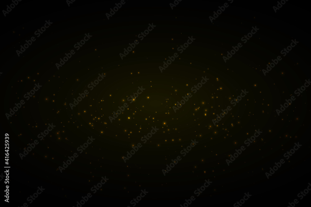 Wall mural dust white. white sparks shine with special light. vector sparkles on a transparent background. chri