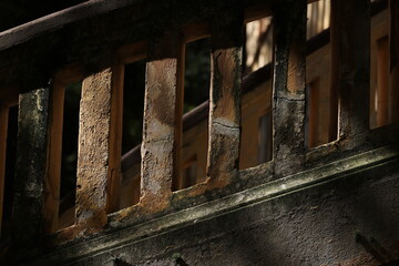 Fototapeta premium old abandoned building