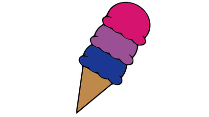 Bisexual ice cream