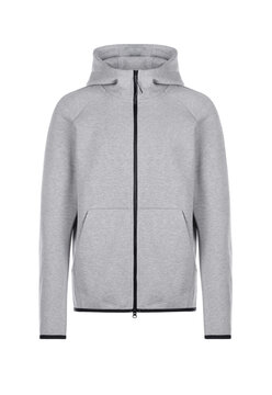 Grey Hoodie With Zipper