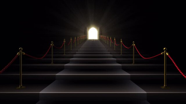 Door Opening to the Light Upstairs, way to Heaven and Success.