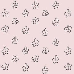 Large Flower wallpaper texture design. New background cover illustration art.