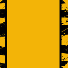 Big Black Block elite brand cover texture design. New popular Yellow street style elite clothes line. Best background wallpaper art illustration.