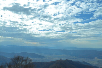 山頂からの風景