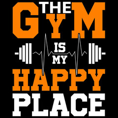 the gym is my happy place