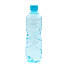Water bottle isolated on white