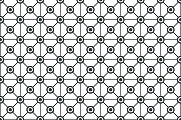 Vector graph seamless. Grid line. Seamless cage texture.