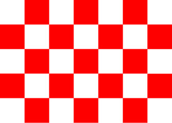 red and white checkered background